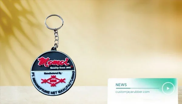 Keychain Rubber Custom Bandung